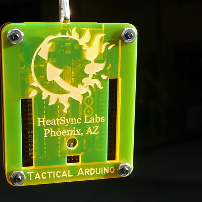 Arduino Hardcase  Tactical Badge Edition