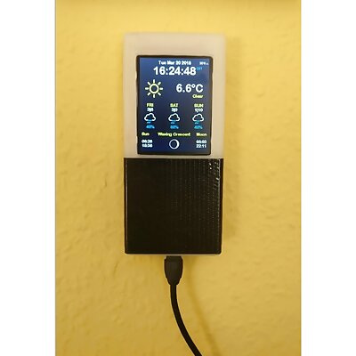 ESP8266 Weather Station with 22 TFT Screen WiFi
