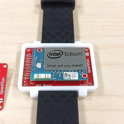 Intel Edison Watch Case