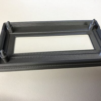 LCD Snap Fit Enclosure for 16x2 Arduino display