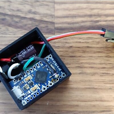 Enclosure for DIY Ambilight with Arduino Pro Micro controller