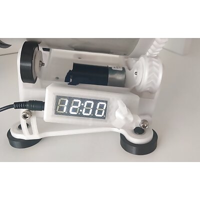 190mm polisher with timer and motor speed control TM1637 and rotary encoder