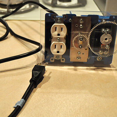 Geared Arduino controlled Dimmer Switch