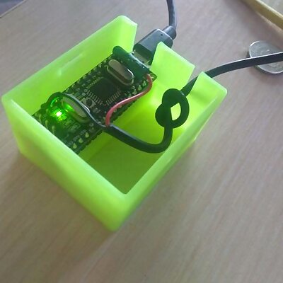 Arduino Nano Case and LED strip clip for DIY Ambilight