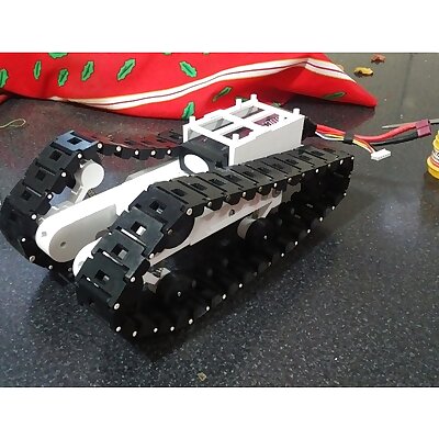 Servo driven tracked rover wsuspensions Remixed