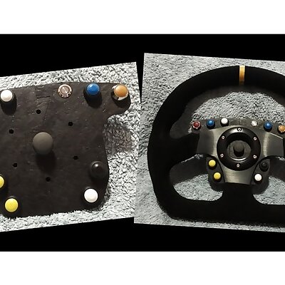 OSW Wheel Button Plate