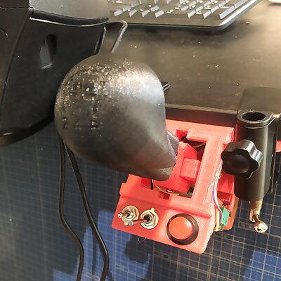 Compact H shifter for racing games