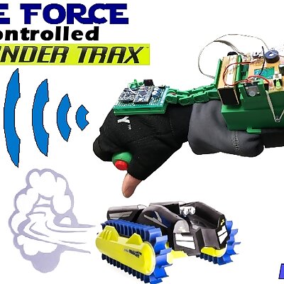 The Force controlled RC Thunder Trax