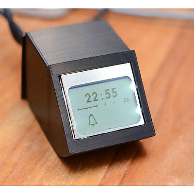 DIY Nokia 5110 Display Design Clock with Arduino Nano