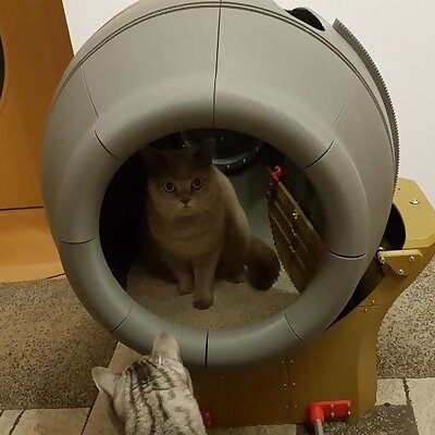 Self cleaning cat toilett  Cat litter box