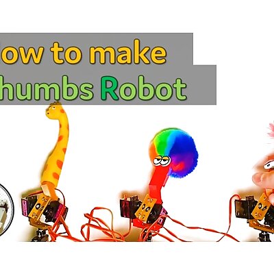 Thumbs RobotHow to make Thumbs Robot  Motion Capture  Arduino  Servo Motor  ADC  PWM source code