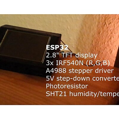 ESP32 RGB  Heater control IoT room