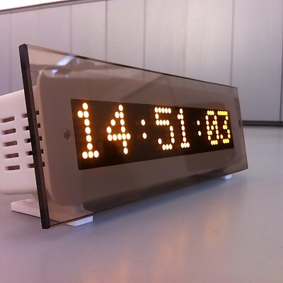 eDOT  Arduino based precision clock and weather station multipurpose information display