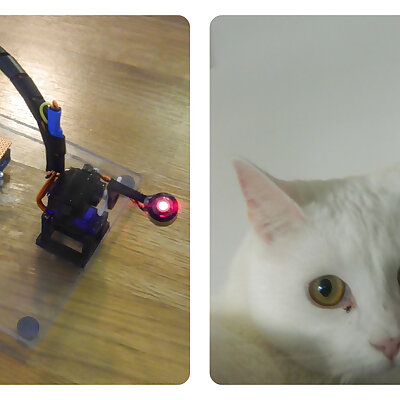 Cat Laser Entertainer Robot