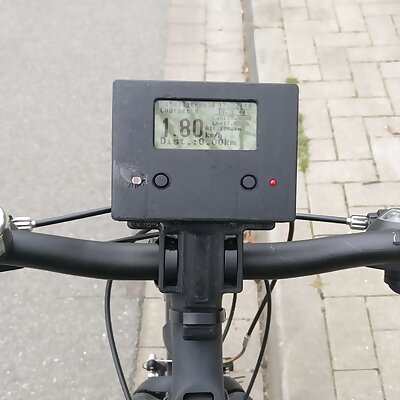 GPS Bicycle Computer w ESP32 Speedometer SD Logging