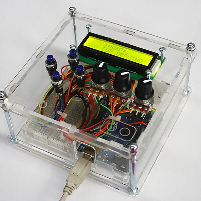 ADBO  Project Box for Arduino laser cut
