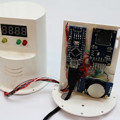 Arduino temperature Logger with SD card