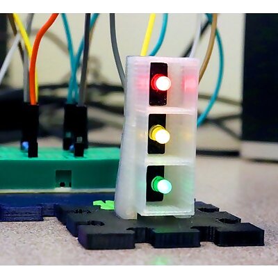 Modular LED Tower for Raspberry Pi and Arduino