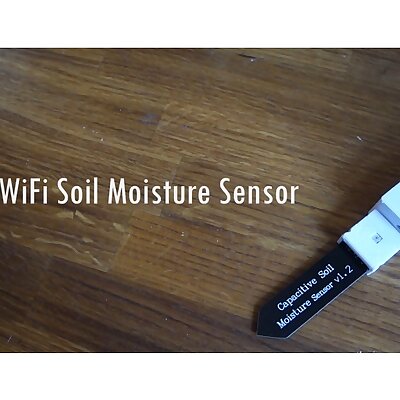 WiFi Enabled Soil Moisture Sensor