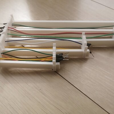 1 Block for dupont cable organizer for cables from 80mm 120mm 180mm and 200mm Arduino raspberry