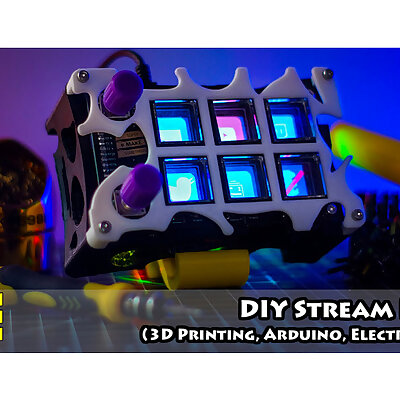 DIY Stream Deck 3D Printing Arduino Electronics!