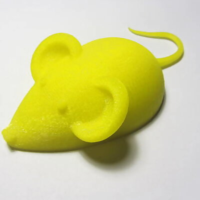 Yellow mouse supported by body interaction
