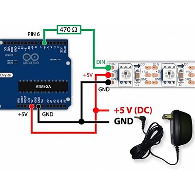 Arduino Bluetooth Controlled RGB light