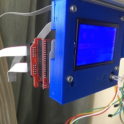 Hanging Display and Arduino Ramps Mount for 25mm 8020 TSlot Aluminum Extrusion Frame  LCD 12864 Graphic Smart Display Controller Arduino Mega 2560 Ramps 14