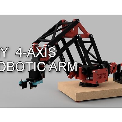 4 Axis Robotic Arm  M01