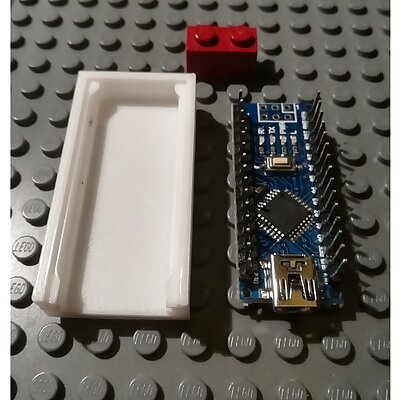 Arduino Nano Lego compliant case  Boîtier pour Arduino Nano compatible Lego