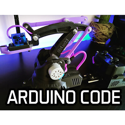 Arduino code for EezybotArm mk3