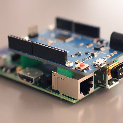 Arduino to Raspberry Pi Mount V10