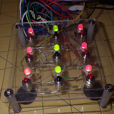 Arduino Games Tic Tac Toe and Lights Out