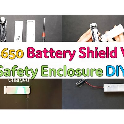 18650 battery  wemos 18650 battery shield v3  3d printing box