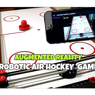 Air Hockey Robot EVO SMARTPHONE CONTROLLED  OPEN SOURCE ROBOT