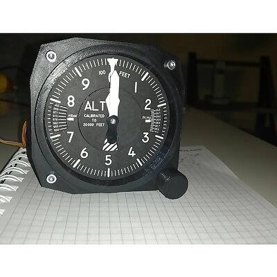 Altimeter for Flight Simulator
