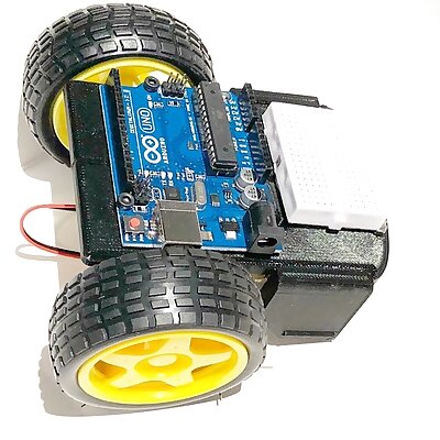 Compact Arduino Robot Chassis
