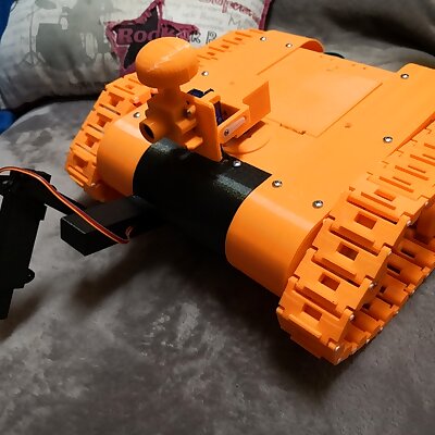 Arduino Robot Tank mod with suspension and camera
