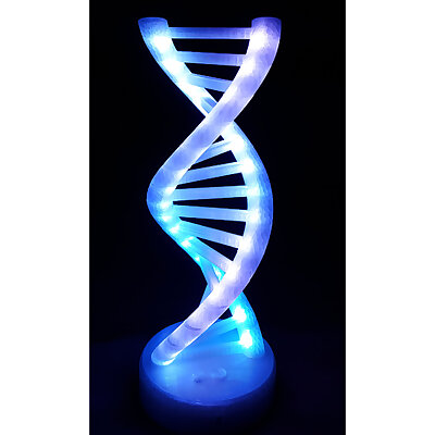 LED DNA model  helix lamp