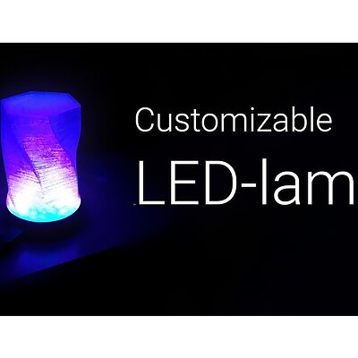Customizable LedNeopixel Lamp
