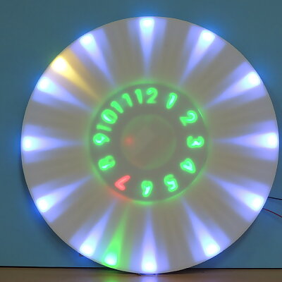 ANIMATED RGB WALL CLOCK