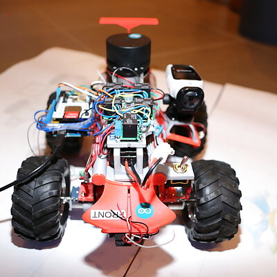 SLAMGPS 4WD Offroad robotic experimental platform
