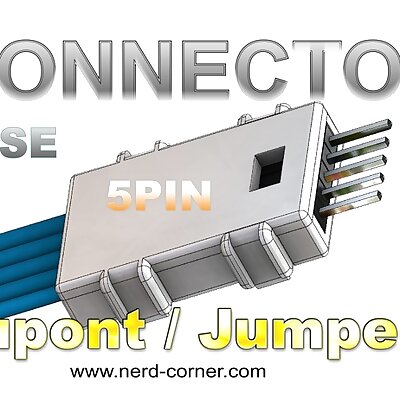 Connector housing Dupont 5Pin