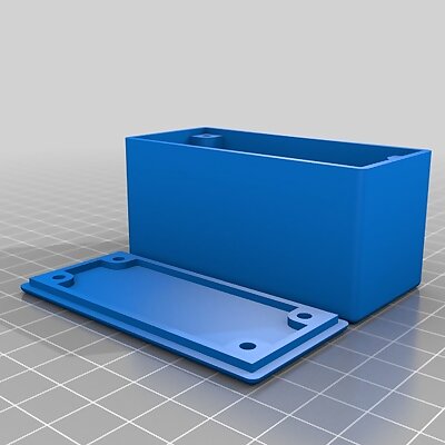 Customizable Project Box With Lid Screws