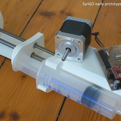 SyriGo  Open Hardware Programmable Syringe Pump