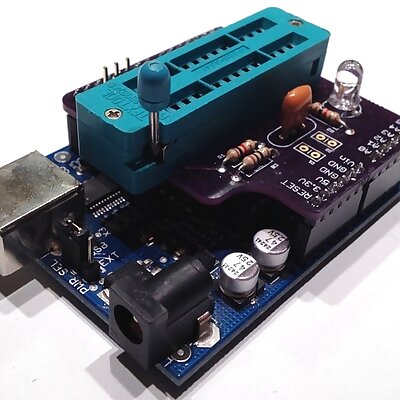 Arduino as ISP Shield v10