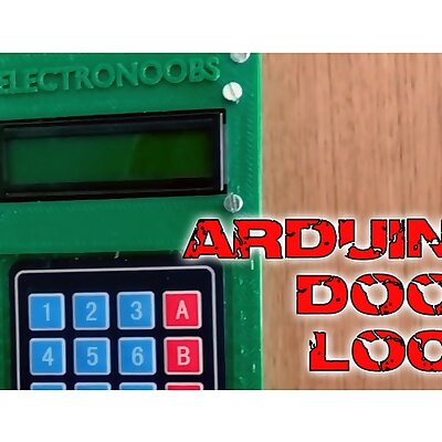KeyPad Door lock Arduino servo