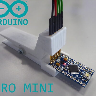 Arduino Pro Mini  Clip for flashing