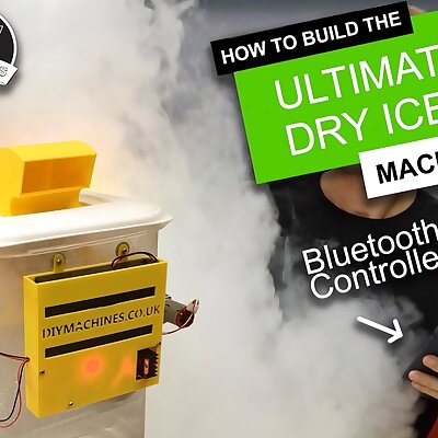The Ultimate Bluetooth Dry Ice Machine  3D Printed  Elegoo Arduino  DIY  Halloween