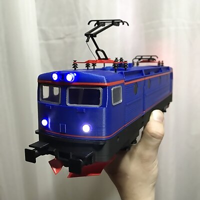 RC6 Locomotive for OSRailway  fully 3Dprintable railway system!